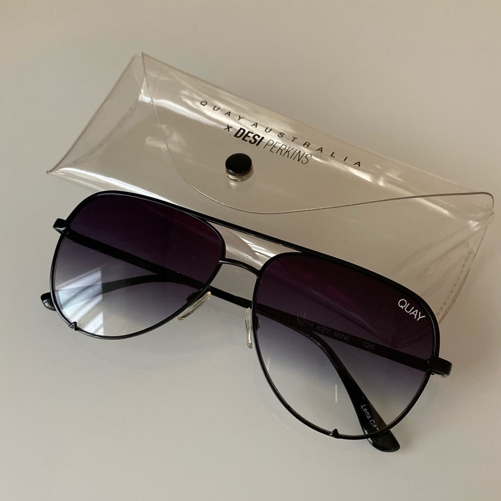 Quay x Desi Perkins High Key Mini Sunglasses 🕶